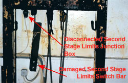 Photo 4 - Secondary stage limit switch