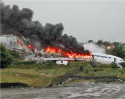Photo of Incendie de l'avion