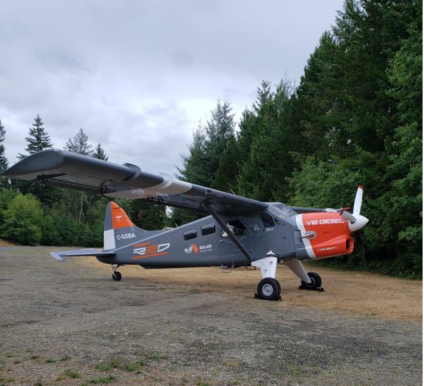 Figure 2. Occurrence aircraft equipped with the RED A03-005 engine (photo taken before the occurrence) (Source: Third party, with permission) Figure 2. Occurrence aircraft equipped with the RED A03-005 engine (photo taken before the occurrence) (Source: Third party, with permission)