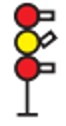 (rouge sur jaune sur rouge)