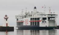 Figure 1. The Holiday Island ferry, before marine evacuation systems were installed (Source: M. Cathrae)